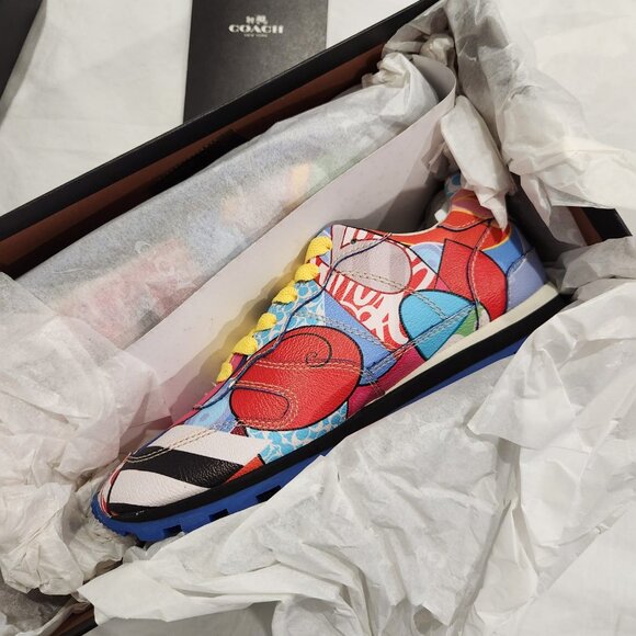 COACH Sneakers C118 By Eric Inkala -  SIZE 5.5 - Limited Edition - Picture 6 of 8